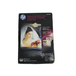 HP 4x6 Photo Paper 100 Sheets Soft Gloss Semi Gloss New Sealed